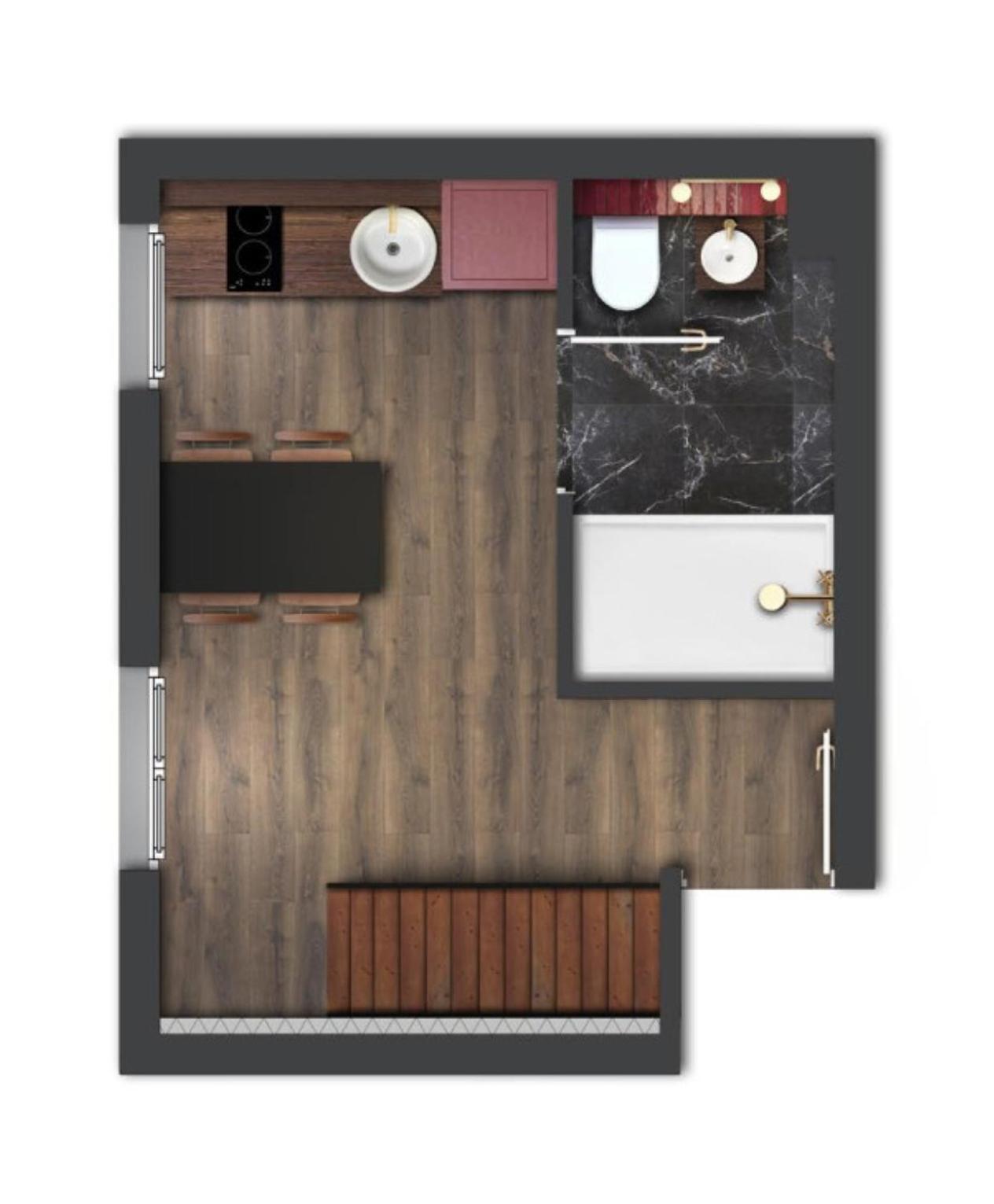 Ferienwohnung Reves Paisibles Rubis - Choisy Exterior foto
